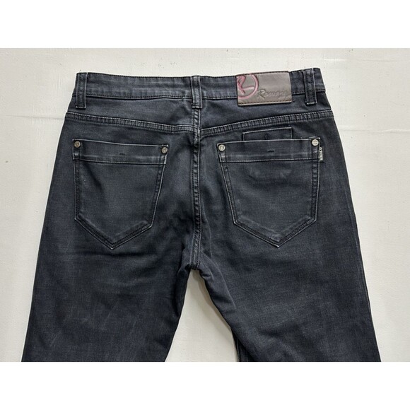 Rawaie jeans men size 32x30 dark wash  jeans zip and button closure - Picture 4 of 15